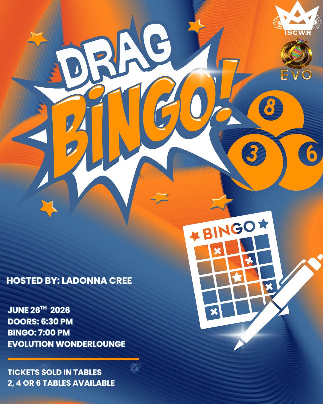 Drag Bingo